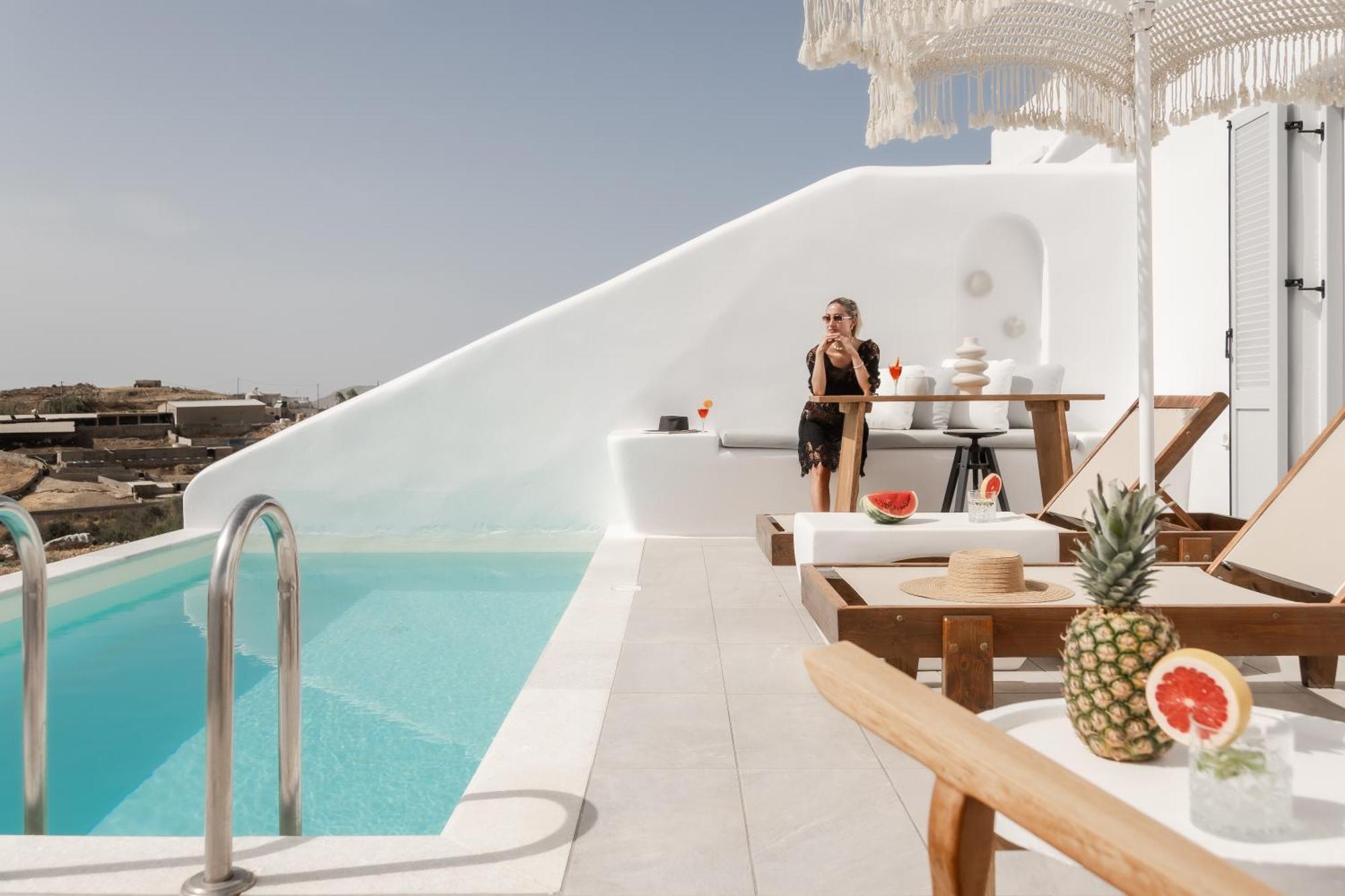 Ariadne'S Crown Luxury Suites With Private Pool Vivlos Bagian luar foto